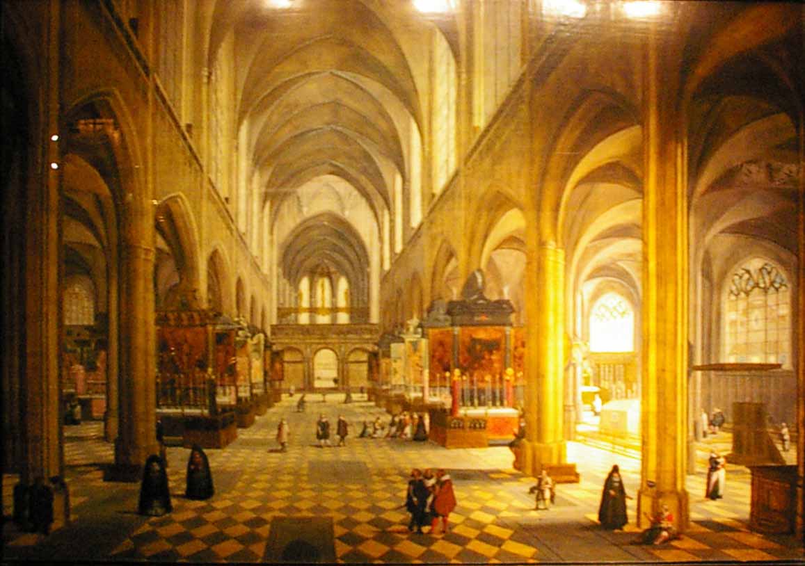 Pieter Neefs Interior of Antwerp Cathedral